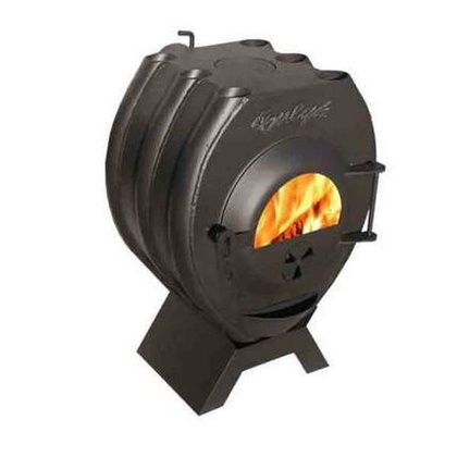 Отопительная печь Березка BulyK 100 со стеклом в Хабаровске