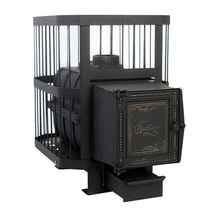 Печь для бани НМК Сибирь «Сибирь-18» сетка, чугун в Хабаровске