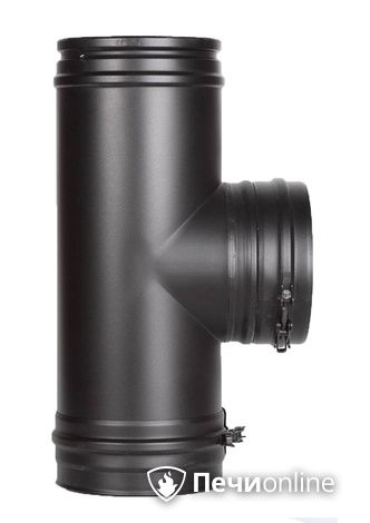 Тройник 90° Schiedel Тройник 90° д.150 PM25 (Черный) Permetr в Хабаровске