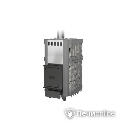 Дровяная печь-каменка Костёр Сетка 14 К СтД в Хабаровске