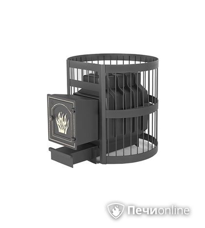 Дровяная печь-каменка Везувий Легенда Ретро Стандарт" 24 (ДТ-4) в Хабаровске