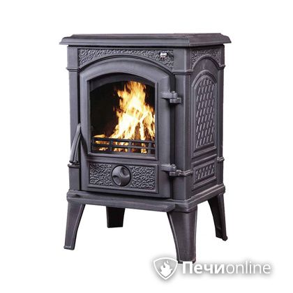 Печь-камин LK SVEN BLACK чугун в Хабаровске
