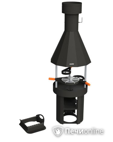 Гриль барбекю GrillD Grill-center 800 (без полок) в Хабаровске