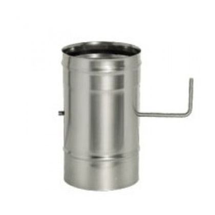  Дымок Задвижка одностенная 0.8 мм ZHR 120 в Хабаровске