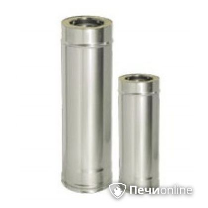 Дымоход Дымок Труба L = 500 мм с изоляцией 0,8 мм. ТFR500 150/230 в Хабаровске
