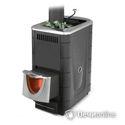 Дровяная банная печь TMF Скоропарка 2017 Inox ДНC Б, антрацит в Хабаровске