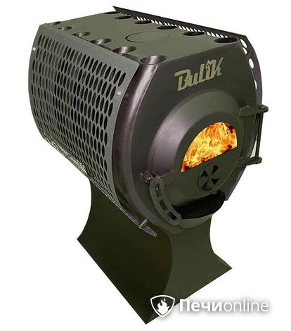 Отопительно-варочные печи Березка BulyK 280 Плюс со стеклом и экранами боковыми в Хабаровске