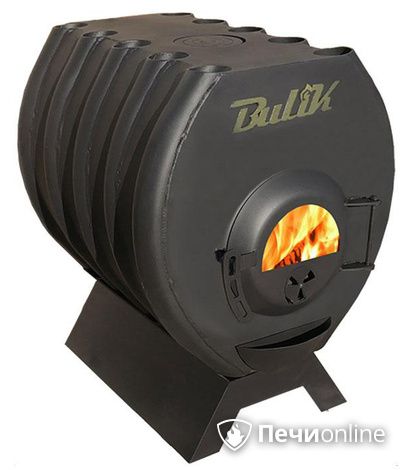 Отопительно-варочная печь Березка BulyK 400 со стеклом в Хабаровске