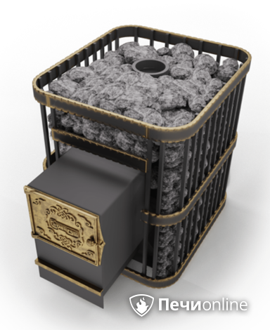 Дровяные печи-каменки Сабантуй Квадро Чугун 16 в Хабаровске