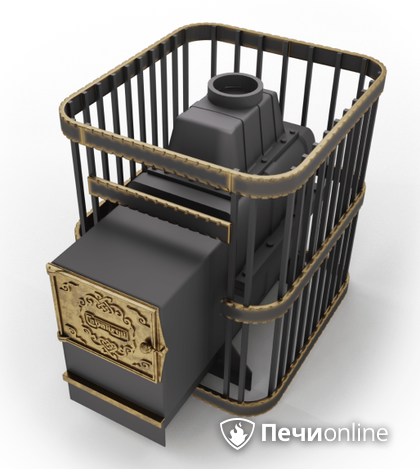 Дровяные печи-каменки Сабантуй Квадро Чугун 24 в Хабаровске