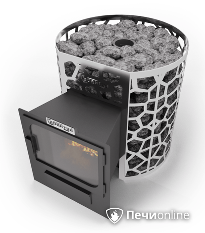 Дровяные печи-каменки Сабантуй Саванна Чугун 24 панорама в Хабаровске