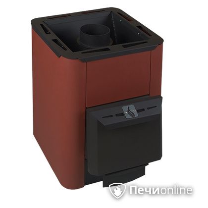 Дровяная банная печь Конвектика Колибри 9У терракота в Хабаровске