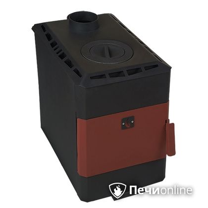 Отопительно-варочная печь Конвектика Варна 100Ч с варочной поверхностью в Хабаровске