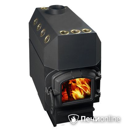 Печь-буржуйка Конвектика Ставр 150 с чугунной дверцей со стеклом в Хабаровске