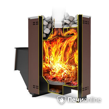 Дровяная банная печь Теплодар ТАМАНЬ-10ТБ (1.1) в Хабаровске