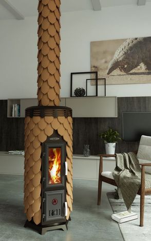 Отопительная печь TMF Сента Панголина Лайт терракота в Хабаровске