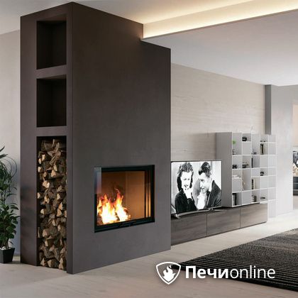 Каминная топка Edilkamin BLOKK 70 V nero в Хабаровске