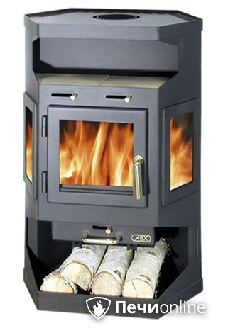 Печь-камин ABX Alborg, керамика в Хабаровске