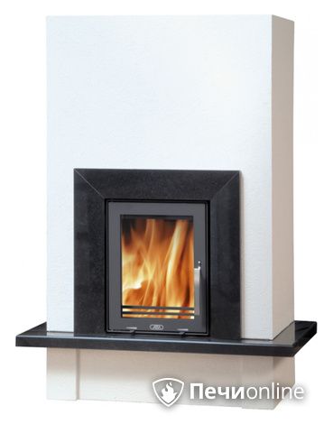 Печь-камин ABX Puris, гранит черный/гранит черный в Хабаровске