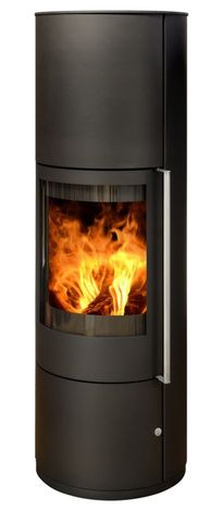 Печь-камин ABX Trollvik, черная сталь в Хабаровске