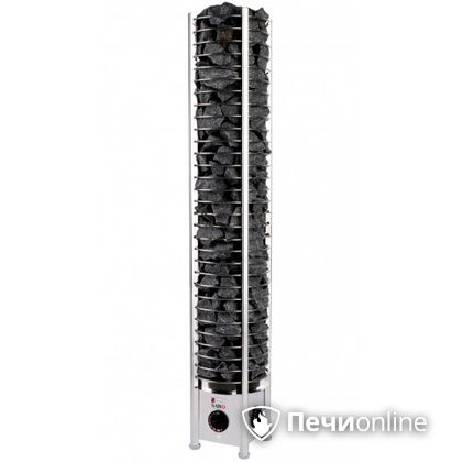 Электрокаменка для сауны Sawo TH3-60NB-P со встроенным пультом управления круглая в Хабаровске