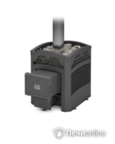 Дровяная банная печь Теплодар БЫЛИНА-СЕТКА-12 Ч (1.1) в Хабаровске