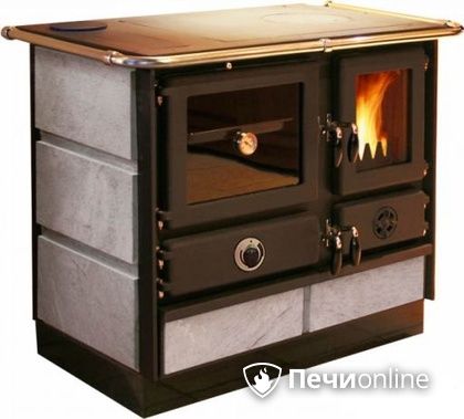 Печь-камин MBS MBS MAGNUM PLUS 4D L S (с камнем) (левая) в Хабаровске