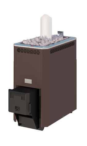 Дровяная банная печь Теплодар Кузбасс-20 ТК (2018) в Хабаровске