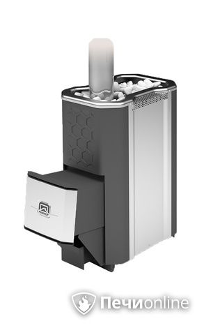 Дровяная банная печь Теплодар Сибирь-20 ЛК Профи (2.0) в Хабаровске