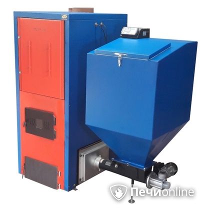 Пеллетный котел Старт 100-GR (правый бункер) в Хабаровске
