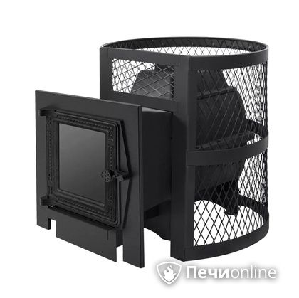 Дровяная банная печь Протопи Чугунка 16 Финка С в Хабаровске