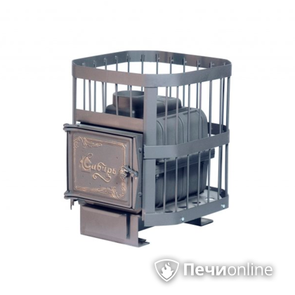 Печь для бани НМК Сибирь «Сибирь-15» сетка без выносной топки в Хабаровске