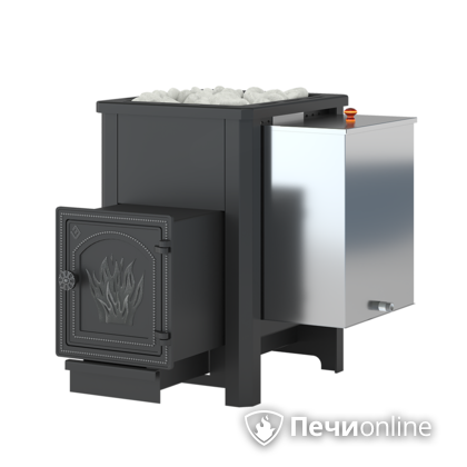 Дровяная печь-каменка Везувий Русичъ АКВА 16 (ДТ-4) в Хабаровске