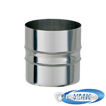 Дымоход УМК Адаптер котла D160 1.0мм нержавейка h=120мм в Хабаровске