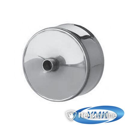  УМК Заглушка с конденсатоотводом D130 0.5 мм нержавейка внутренняя в Хабаровске