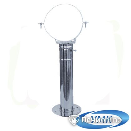  УМК Кронштейн опорный телескопический 40-75 D200 1.0 мм нержавейка в Хабаровске