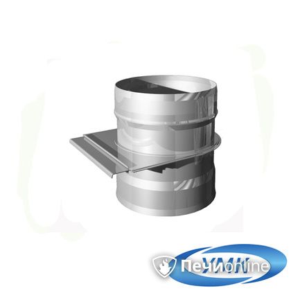  УМК Шибер-задвижка D160 1.0 мм нержавейка в Хабаровске