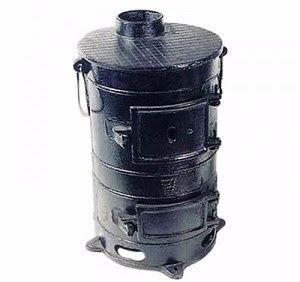 Печь-буржуйка Буржуйка ПОВ-57 армейская чугунная в Хабаровске