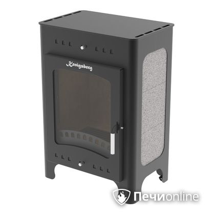 Печь-камин Протопи Кенигсберг 9Z без конфорки выход дымохода назад в Хабаровске