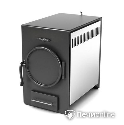 Печь-буржуйка TMF Нормаль-2 антрацит НК труба сзади в Хабаровске