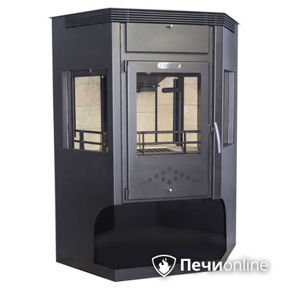 Печь-камин НМК Сибирь 15 в Хабаровске