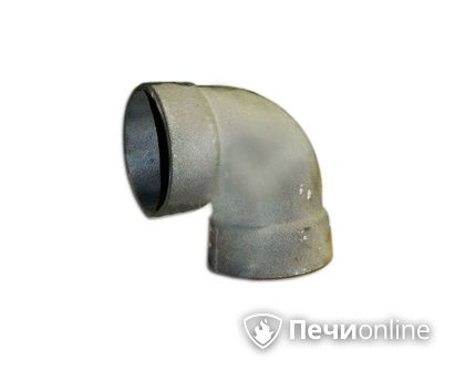 Дымоход Гефест Отвод 90° чугун D150 в Хабаровске
