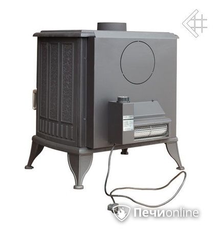 Печь-камин Kratki Koza/K6/турбина 7 кВт чугунная  в Хабаровске