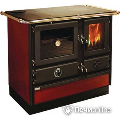 Отопительно-варочная печь MBS Thermo Magnum Red L с духовым шкафом в Хабаровске