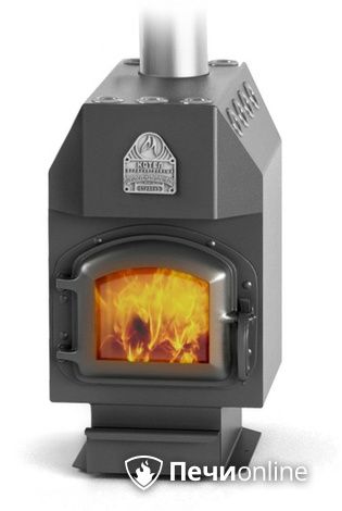 Печь буржуйка TMF Студент с чугунной дверцей угольный "Профессор Бутаков" в Хабаровске